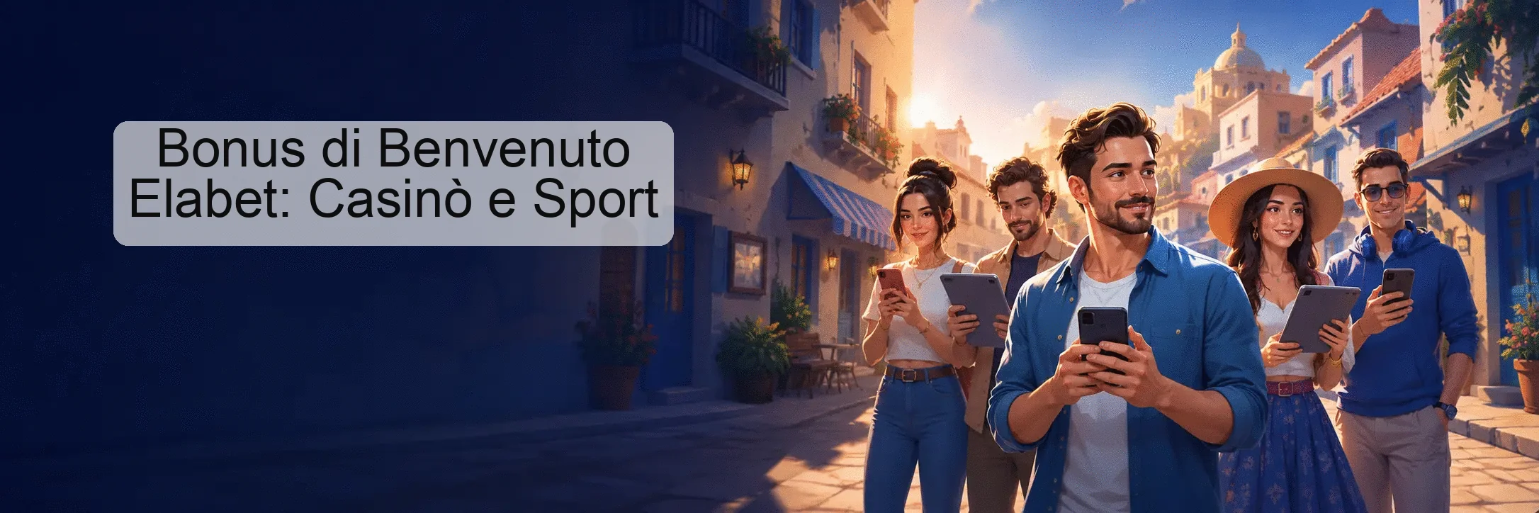 Bonus di Benvenuto Elabet: Casinò e Sport