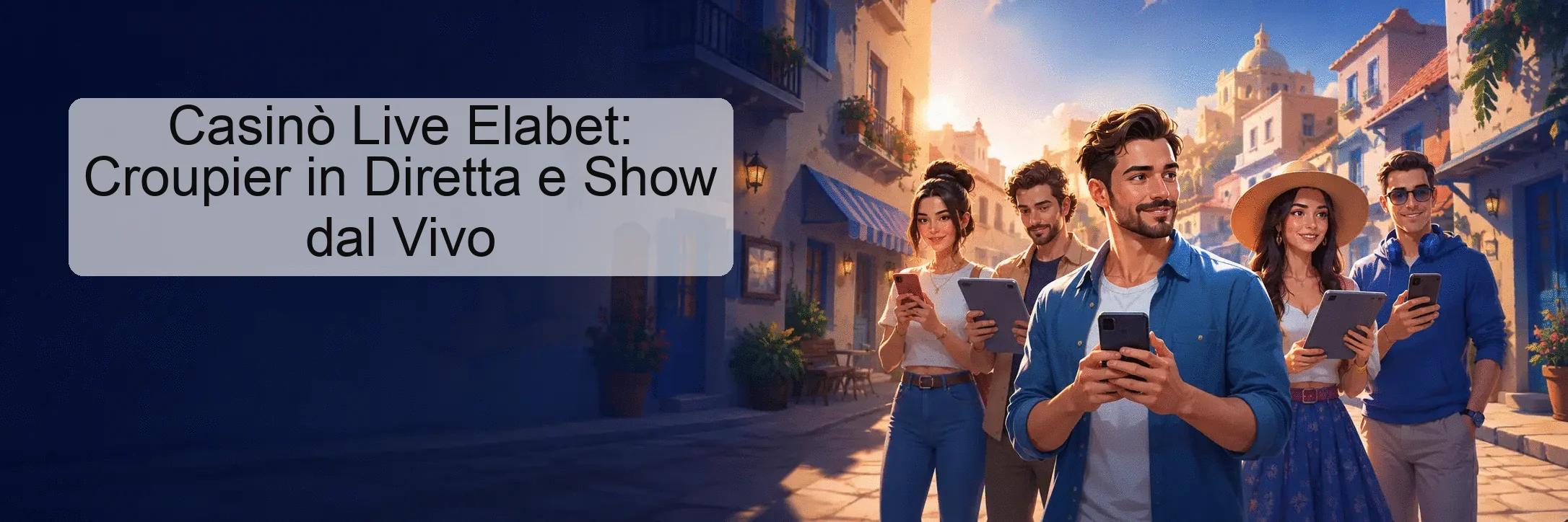 Casinò Live Elabet: Croupier in Diretta e Show dal Vivo